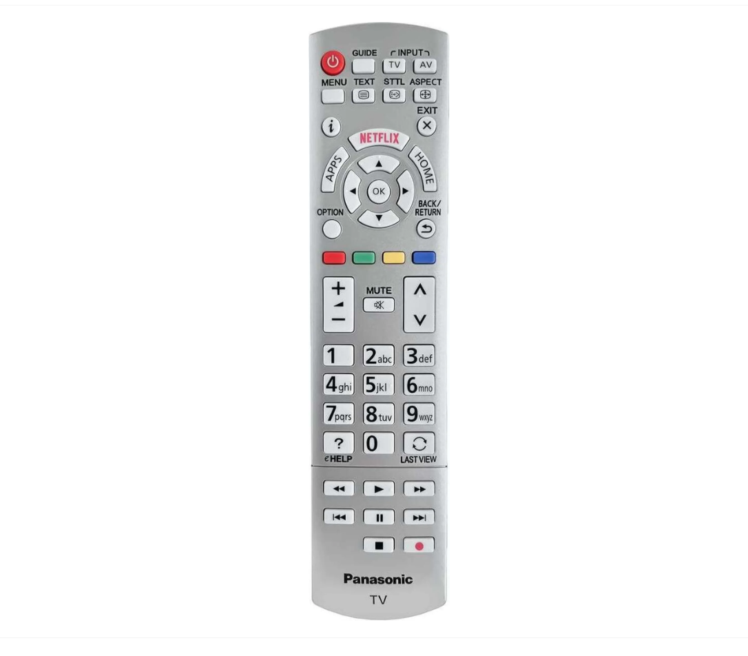 Original Panasonic N2QAYB001010 Fernbedienung für TX-32CS600E TX-32CSF607 LED TV