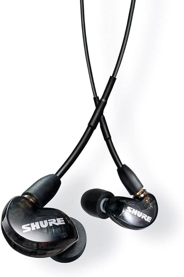 BULK Shure SE215-CL In-Ear Kopfhörer Sound Isolating Schwarz Transparent
