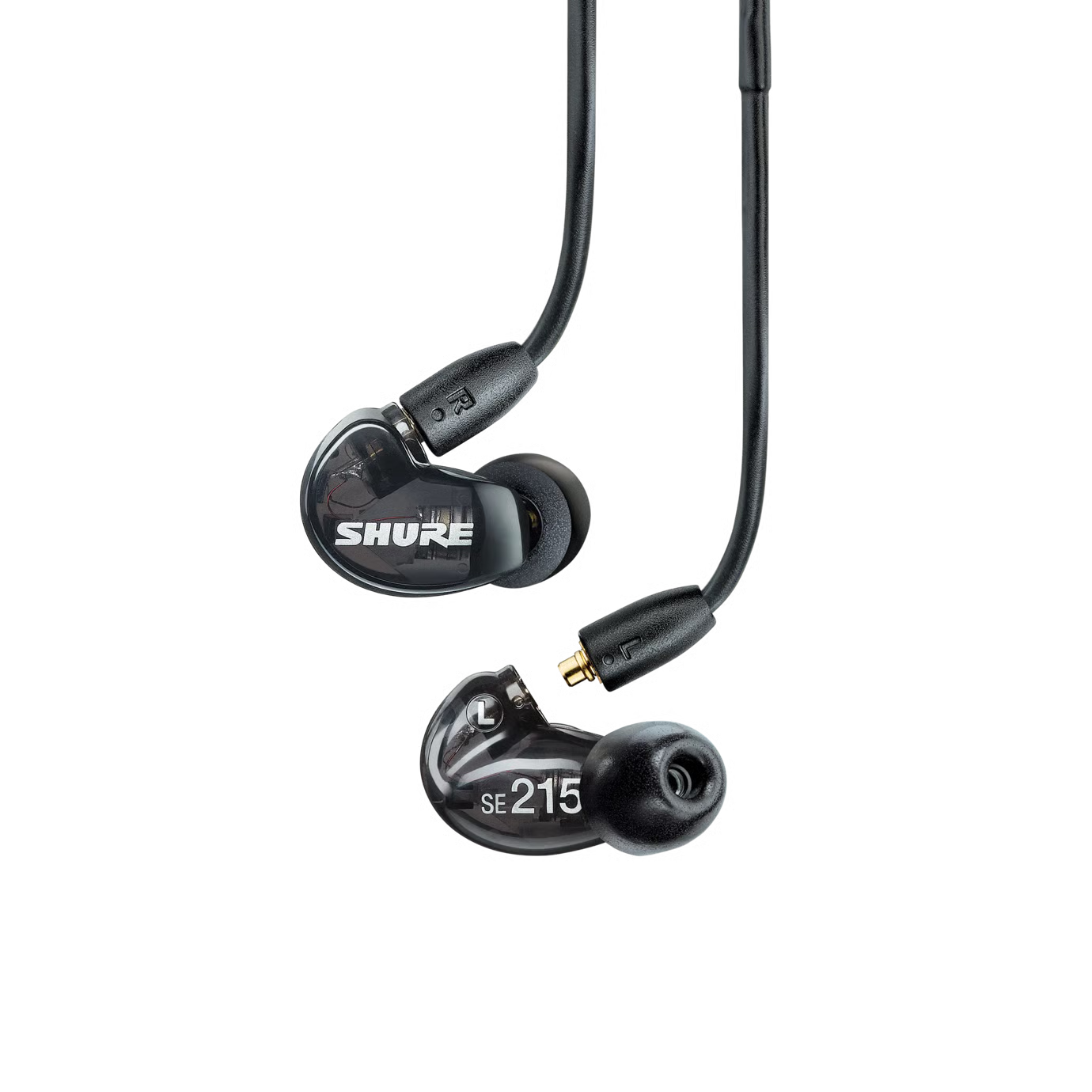 BULK Shure SE215-CL In-Ear Kopfhörer Sound Isolating Schwarz Transparent