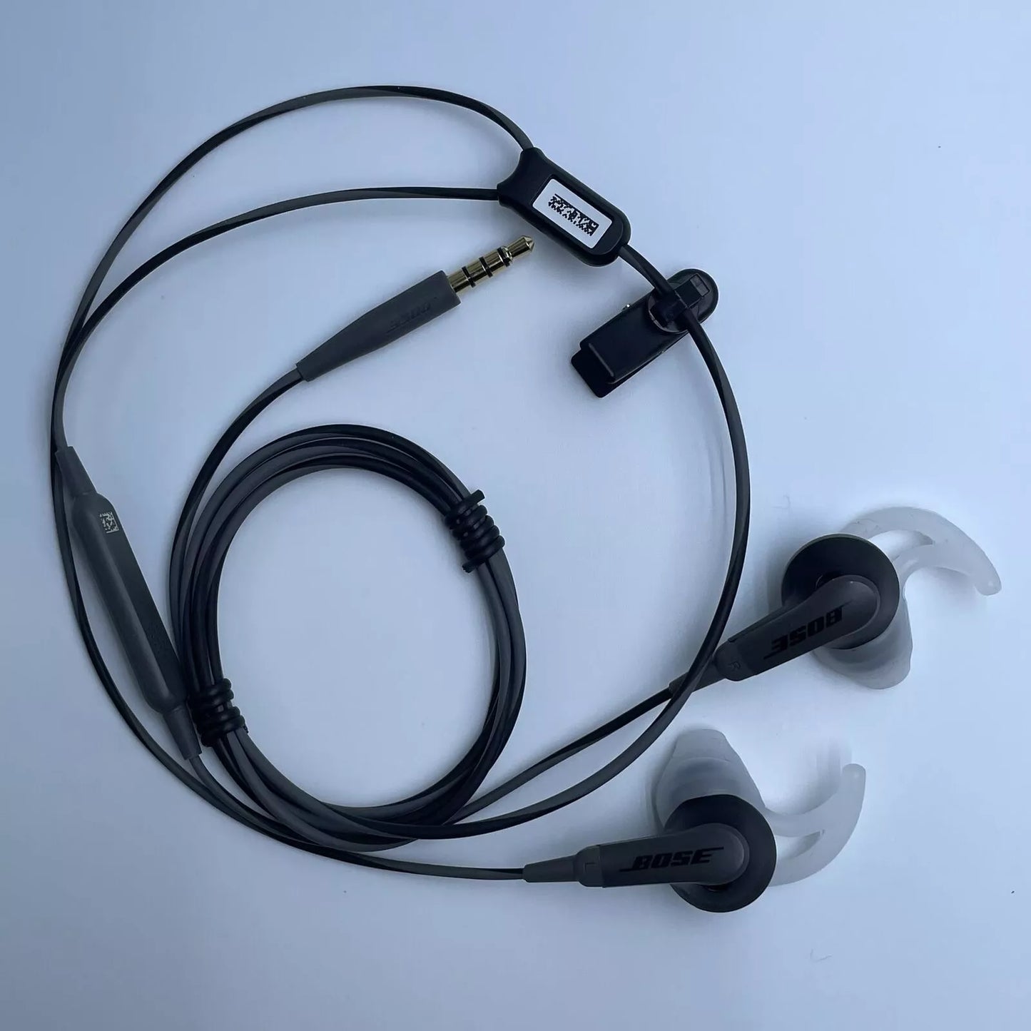 Bose SoundSport Schwarz In-Ear Kopfhörer mit 3,5mm Klinke – Sport & Fitness Kabel-Ohrhörer