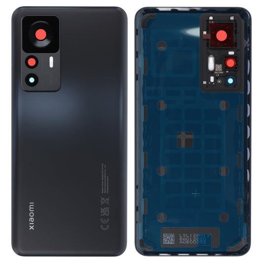 Xiaomi 12T Pro 22081212UG Akkudeckel Backcover Batterie Deckel Schwarz