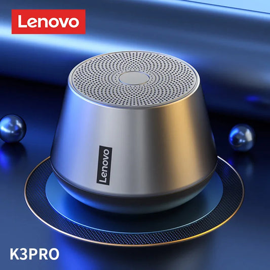 Lenovo K3 Pro Bluetooth Mini Lautsprecher mit extra Bass in Silber