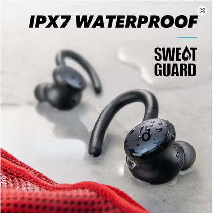 Soundcore Sport X10 True Wireless Bluetooth On-Ear Sport Kopfhörer Schwarz