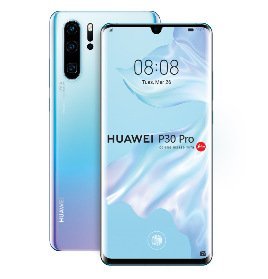 Huawei P30 Pro Breathing Crystal Smartphone 128GB 8GB RAM Google Play