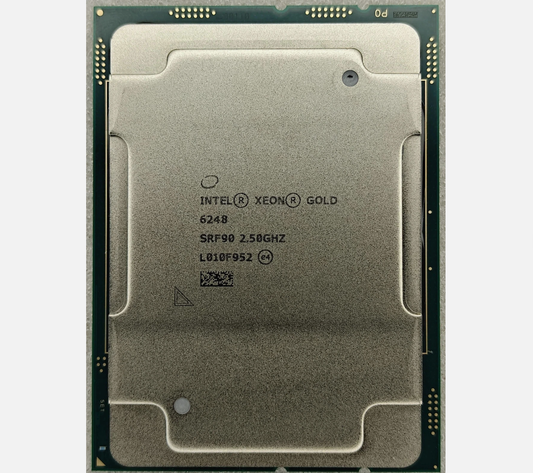 Intel Xeon Gold 6248 CPU LGA 3467 SRF90 2.50GHz 20 Kerne