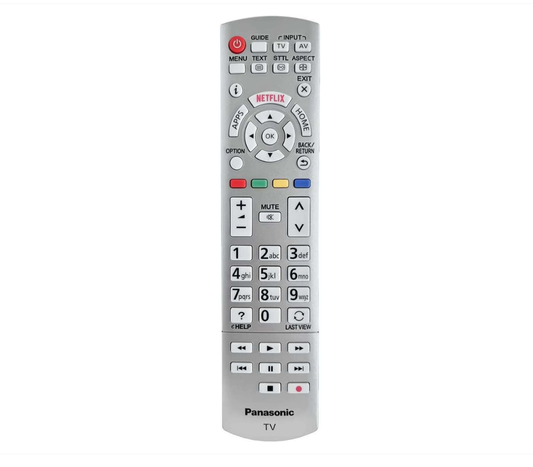 Original Panasonic N2QAYB001010 Fernbedienung für TX-32CS600E TX-32CSF607 LED TV