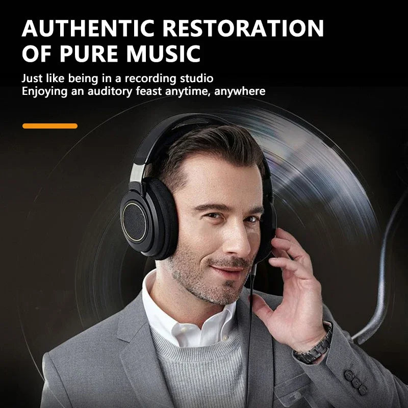 Philips SHP9600 Over-Ear HiFi Stereo Kopfhörer – Offenes Design – Schwarz