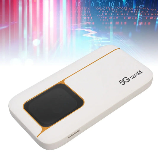 5G Hotspot mit Akku 5G WiFi 6 Mobiler WLAN-Router 7000 mAh 2,7GB/s