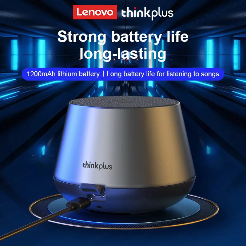 Lenovo K3 Pro Bluetooth Mini Lautsprecher mit extra Bass in Silber