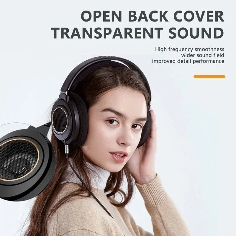 Philips SHP9600 Over-Ear HiFi Stereo Kopfhörer – Offenes Design – Schwarz
