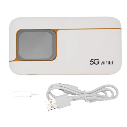 5G Hotspot mit Akku 5G WiFi 6 Mobiler WLAN-Router 7000 mAh 2,7GB/s