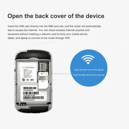 Strong 4GMIFI150CD Mobiler 4G Hotspot Mi-Fi WLAN Modem Router mit Akku und Display