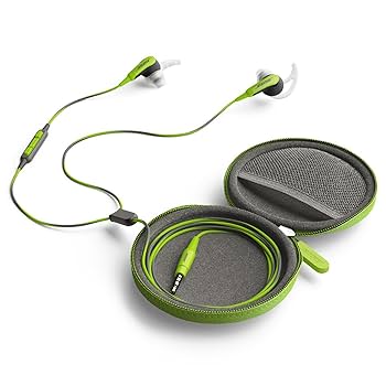 Bose SoundSport Grün In-Ear Kopfhörer mit 3,5mm Klinke – Sport & Fitness Kabel-Ohrhörer