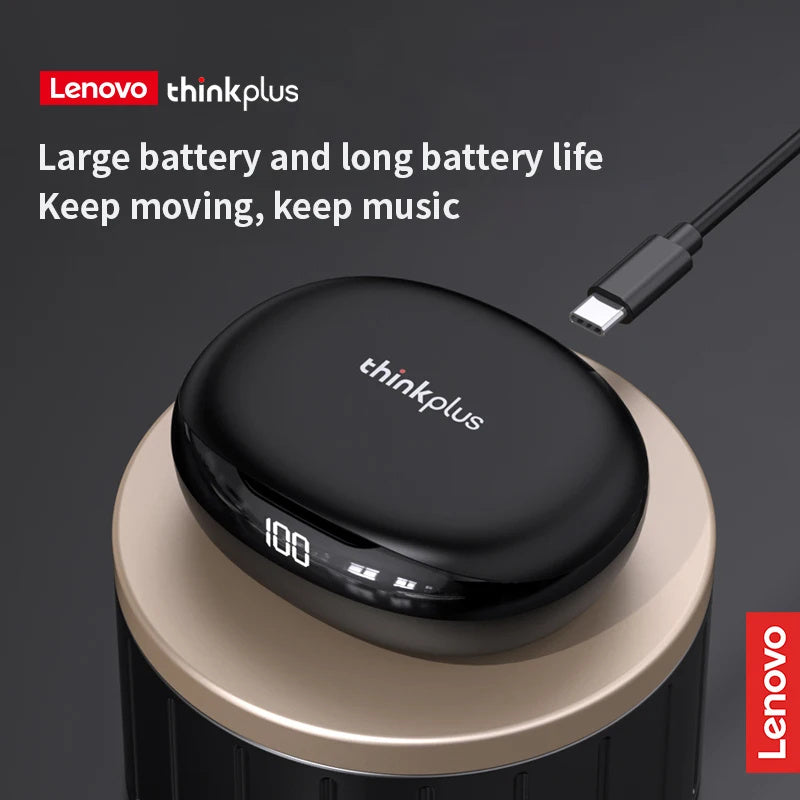 Lenovo T50 TWS Sport Kopfhörer ThinkPlus Bluetooth 5.2 Sport Ohrhörer HiFi Stereo in-ear