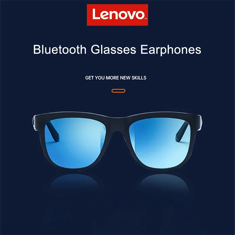 Lenovo Lecoo C8 Smart Brille Musik Lautsprecher Headset drahtlose Bluetooth Sonnenbrille Outdoor Sport Kopfhörer UV-Schutz