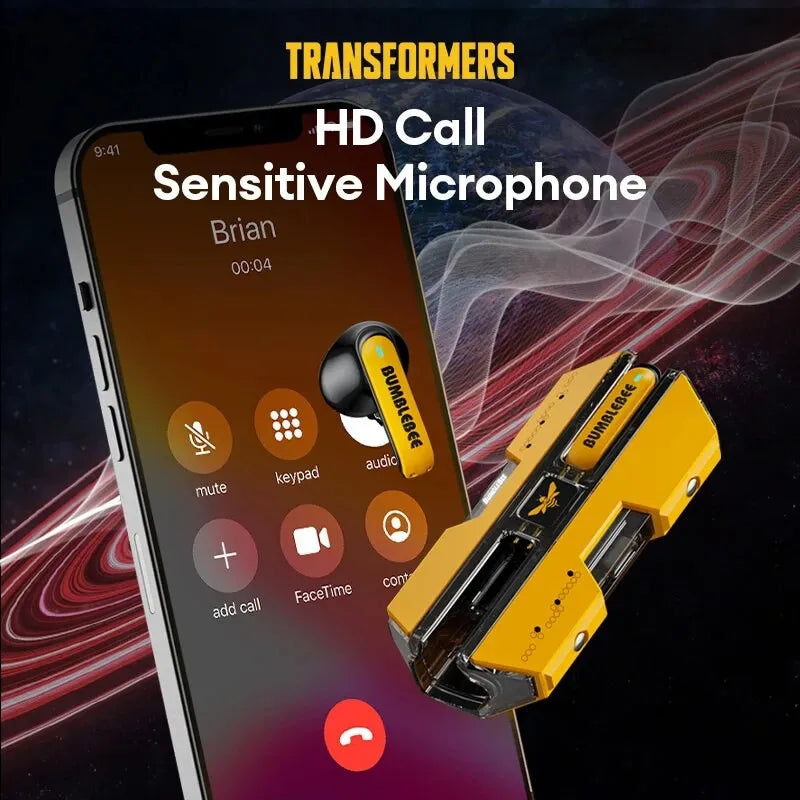 Transformers TF-T01 kabellose Bluetooth Kopfhörer TWS Outdoor Sport Headset 5.3 mit Touch Ohrhörer