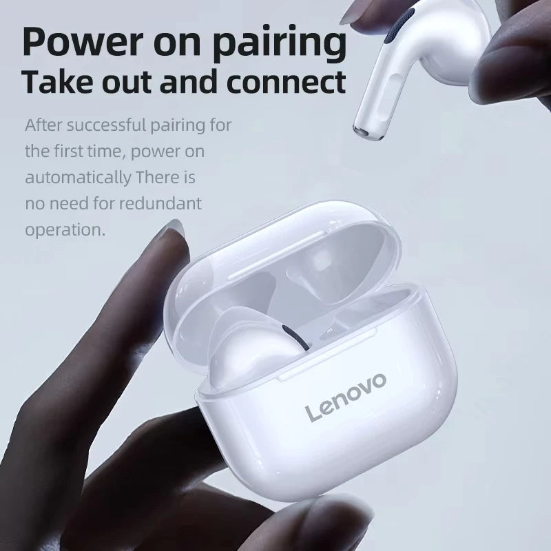 Lenovo LP40 TWS Bluetooth In Ear Kopfhörer Anti Schweiß ALLE Farben