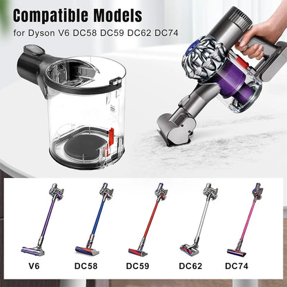 Dyson V6 DC58 DC59 DC62 DC74 Staubbeutel Behälter Staubsauger