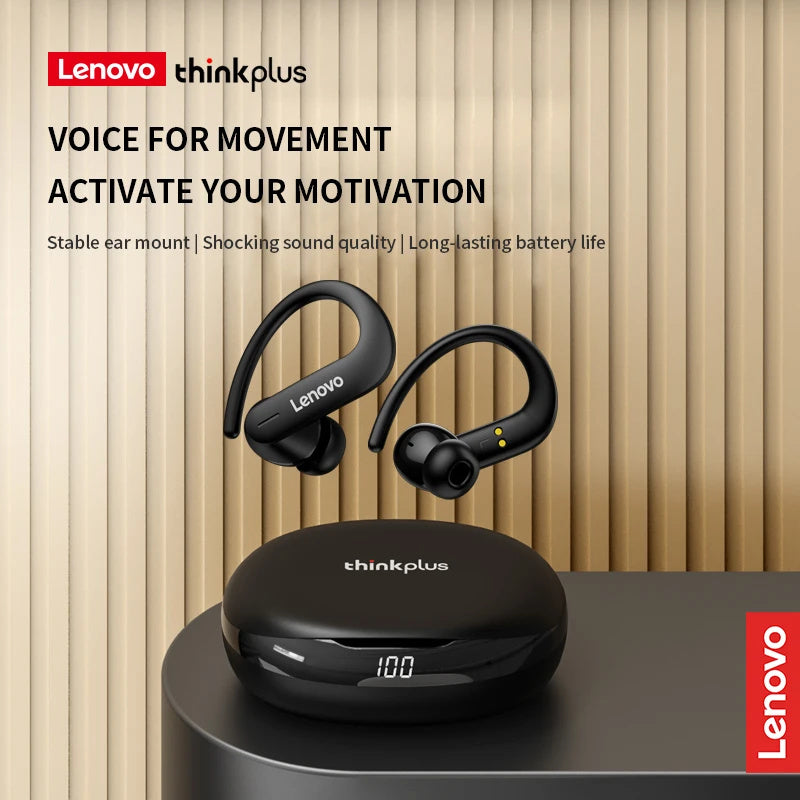 Lenovo T50 TWS Sport Kopfhörer ThinkPlus Bluetooth 5.2 Sport Ohrhörer HiFi Stereo in-ear