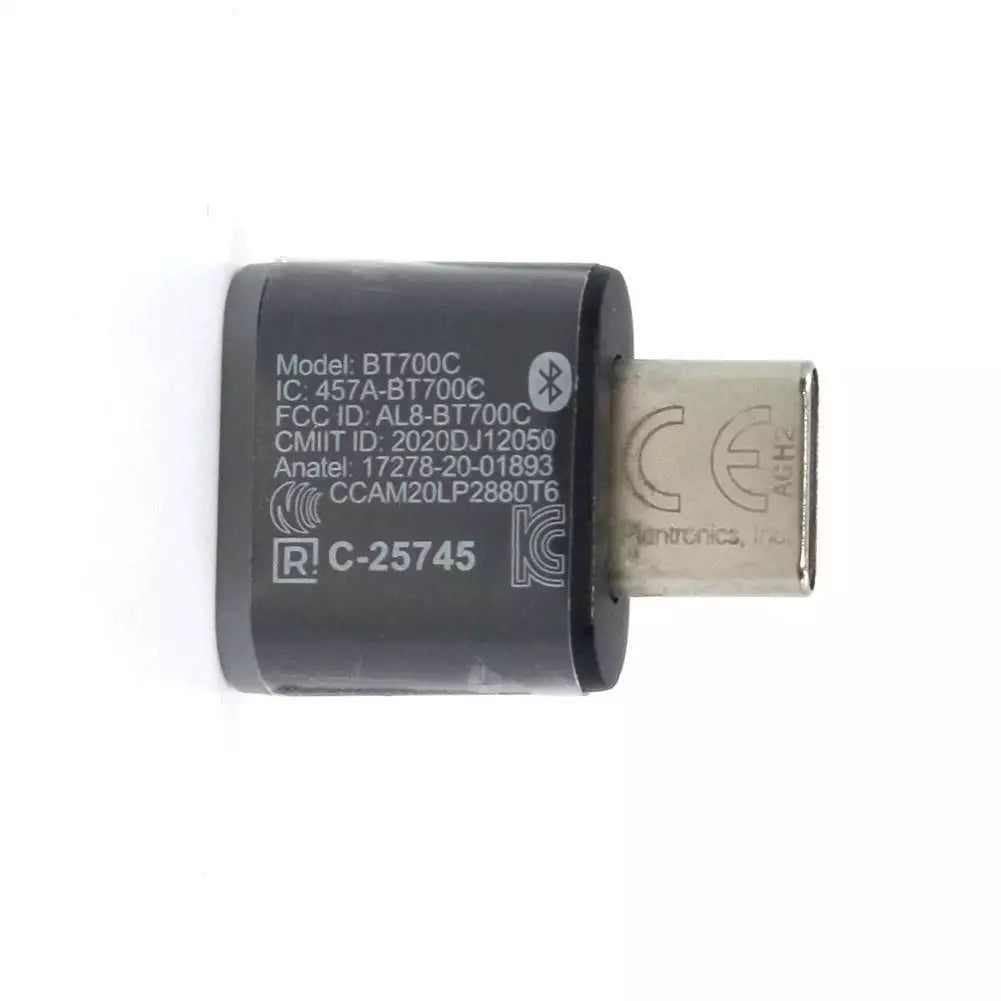 HP Poly BT700 USB-C Bluetooth Adapter High Fidelity Wireless Dongle