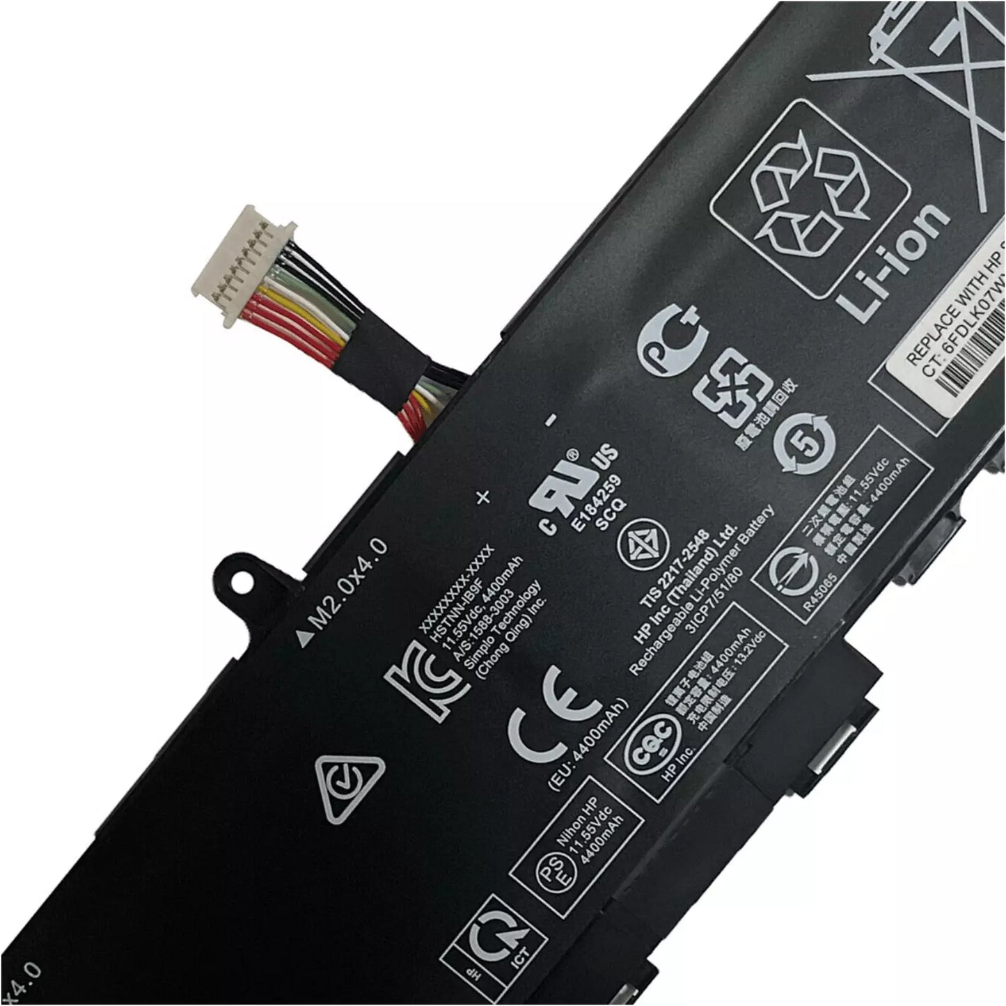 HP CC03XL Original Akku für L78555-005 | kompatibel mit EliteBook 830 G7 G8, 835 G7 G8, 840 G7 G8, 845 G7 G8, 850 G7 G8, 855 G7 G8 | Li-Ion, 53 Wh, 11,55 V