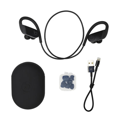 Beats by Dre Powerbeats 4 Wireless Bluetooth In-Ear Kopfhörer – Schwarz