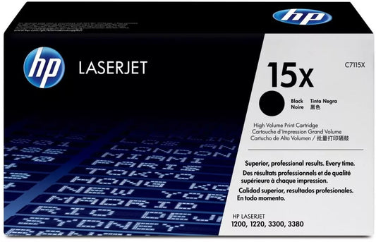 HP Toner 15X (C7115X) Schwarz für LaserJet 3330 3380