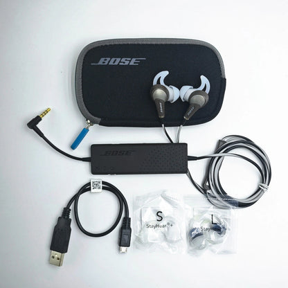 Bose QuietComfort QC20i ANC In-Ear Kopfhörer Grau 3,5mm Klinke