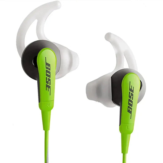 Bose SoundSport Grün In-Ear Kopfhörer mit 3,5mm Klinke – Sport & Fitness Kabel-Ohrhörer