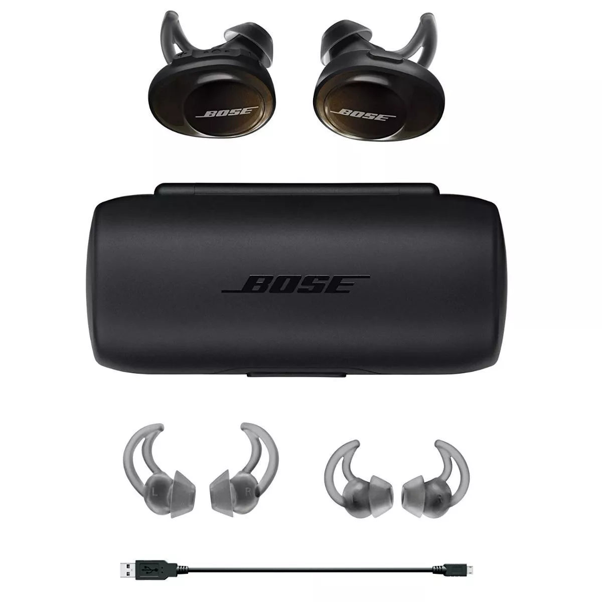Bose SoundSport Free Wireless Sport Kopfhörer Bluetooth Schwarz