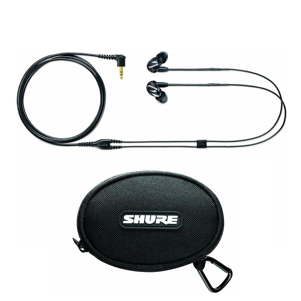 Shure SE215 Sound Isolating In-Ear Kopfhörer Ohrhörer 3,5 mm Anschluss - Schwarz