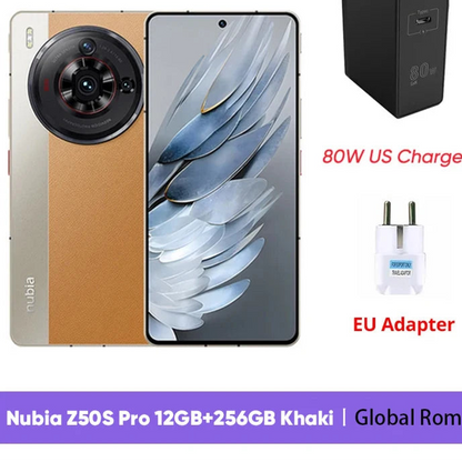 ZTE Nubia Z50S Pro 5G – Snapdragon 8 Gen 2, 6,78” AMOLED 120Hz, 80W Schnellladung